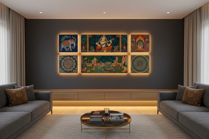 LED Wall Frames
